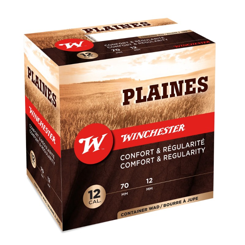 Winchester Cartuchos Plaines Calibre 12/70 Nº6