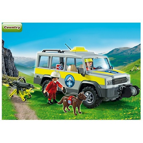 Vehículo de rescate de montaña