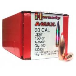 Hornady  .308  168gr A-Max