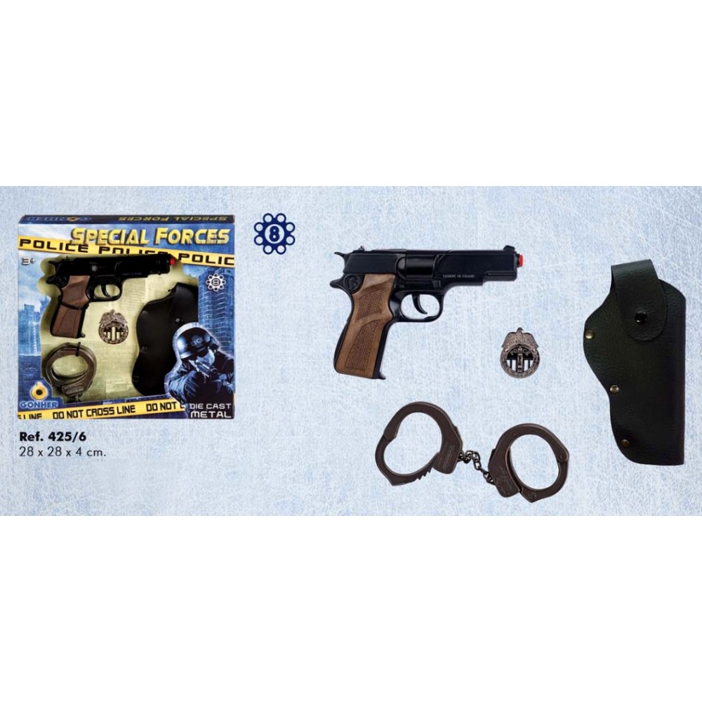 Gonher Play set Policía - Armería Trelles S.L.