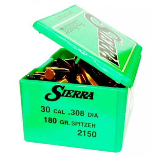 Sierra .30 Cal  .308  180 gr.  Spitzer