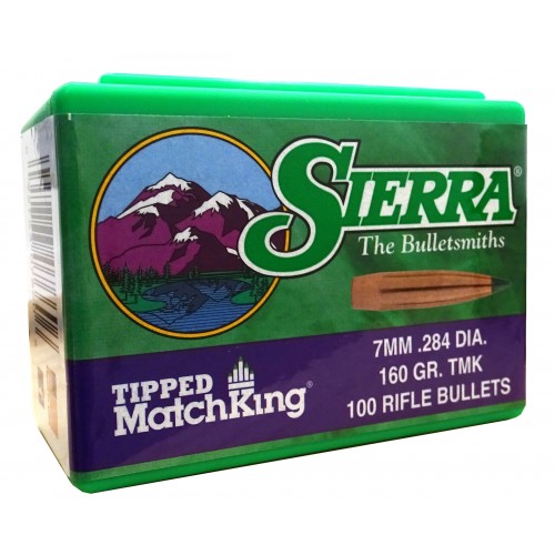 Sierra Matchking Tipped 7mm .284  160gr