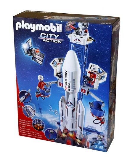 Playmobil Cohete con Plataforma de Lanzamiento Armería Trelles
