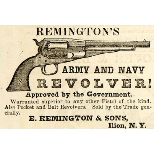 Uberti U108 Remington 1858 Improved Forged Frame 5 1/2