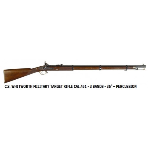 Euroarms WH360 Whitworth Target Rifle 3 Band .451
