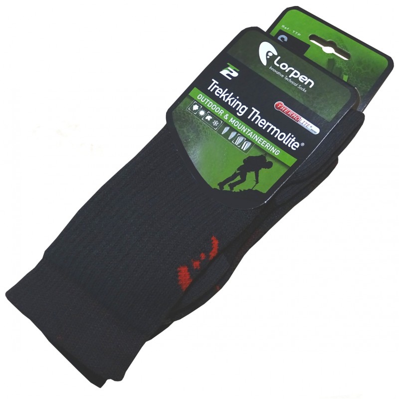 Calcetines Lorpen T2 Trekking Thermolite Gris. Oferta