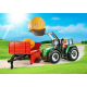 6130 Tractor de granja con remolque