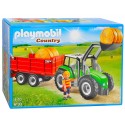 6130 Tractor de granja con remolque