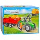 6130 Tractor de granja con remolque