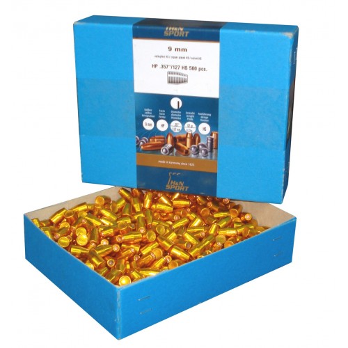 9mm HP .357  127grs HS