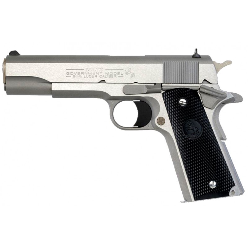 Colt Pistola Government 9mm 5" Stainless Steel