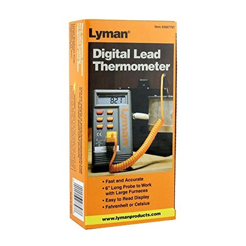 Lyman Termómetro Digital para coladas de plomo
