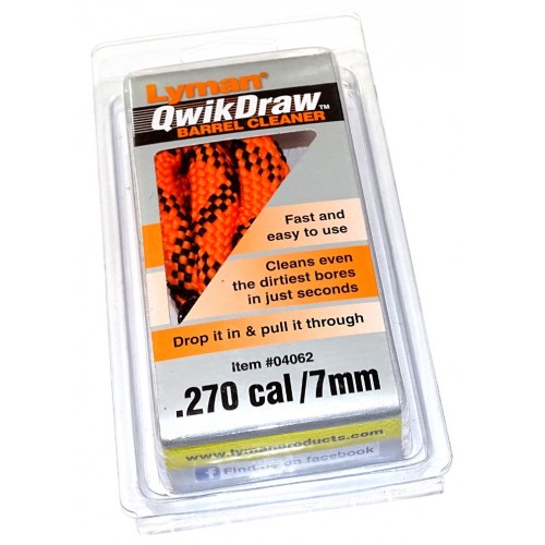 Lyman Qwikdraw Bore Cleaner / Limpiador de cañones