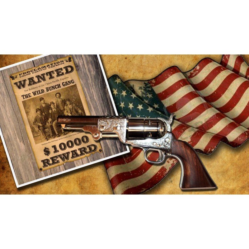 Pietta SRES44 1851 Reb Nord Navy Sheriff Nickel .380