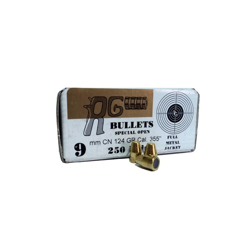 11120 9mm CN 124gr Special Open .355 Full Metal Jacket