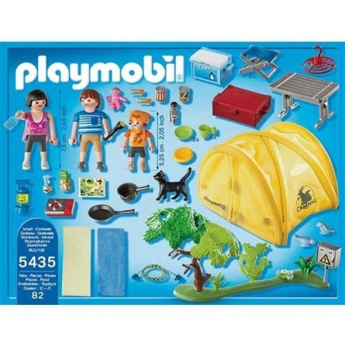 5435 Acampada familiar con Tienda de campaña