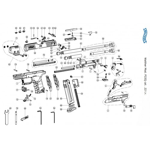 Walther P22Q Pieza Nº8a