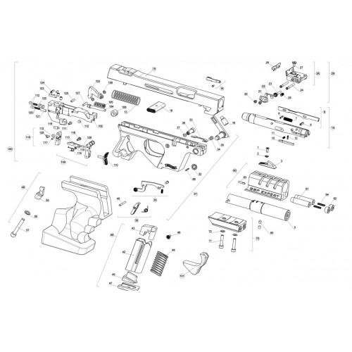 Walther GSP Expert .22lr  Pieza Nº20