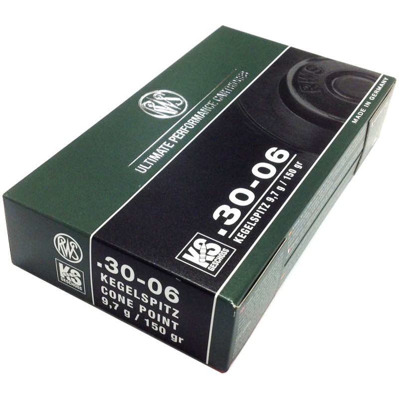 Munición RWS 30-06 KS 150 gr / 9,7 g