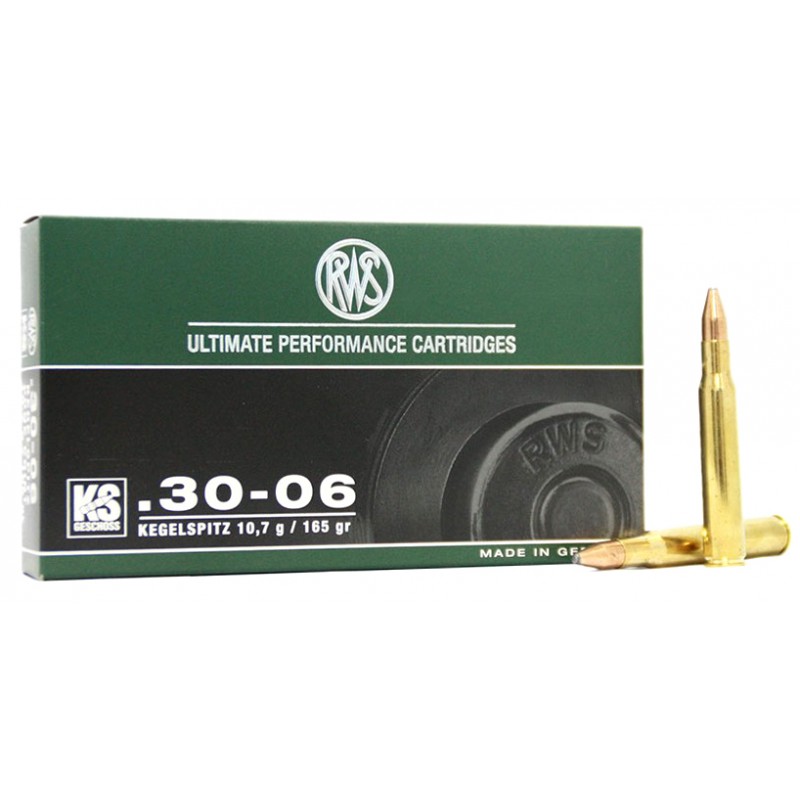 Munición RWS 30-06 KS 165 gr / 10,7 g