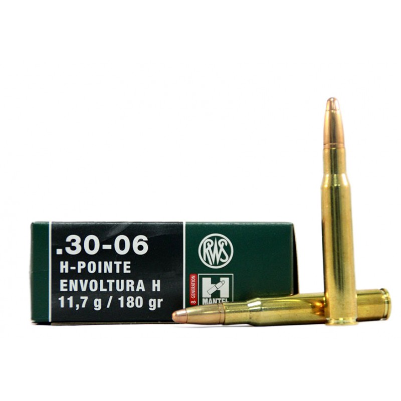 Munición RWS 30-06 H Mantel 180 gr