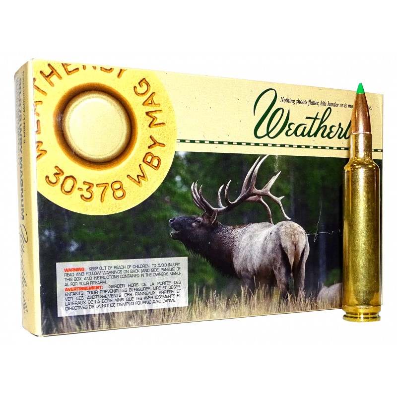 Balas Weatherby .30-378 Weatherby Magnum Nosler Partition 200 gr