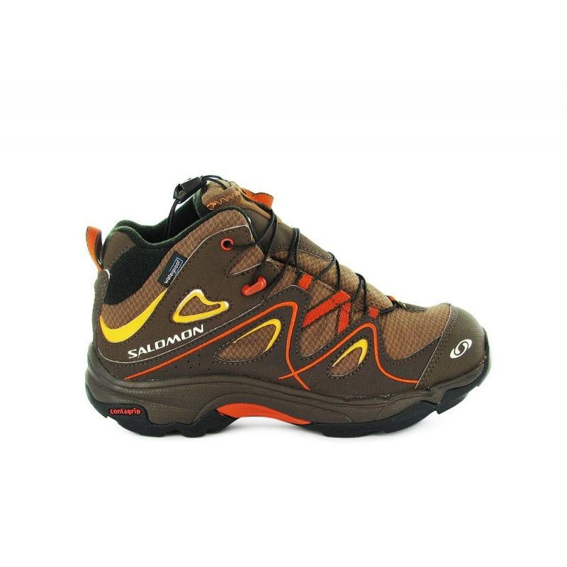 Botas Salomon chico/chica Trax Mid Brown Impermeables